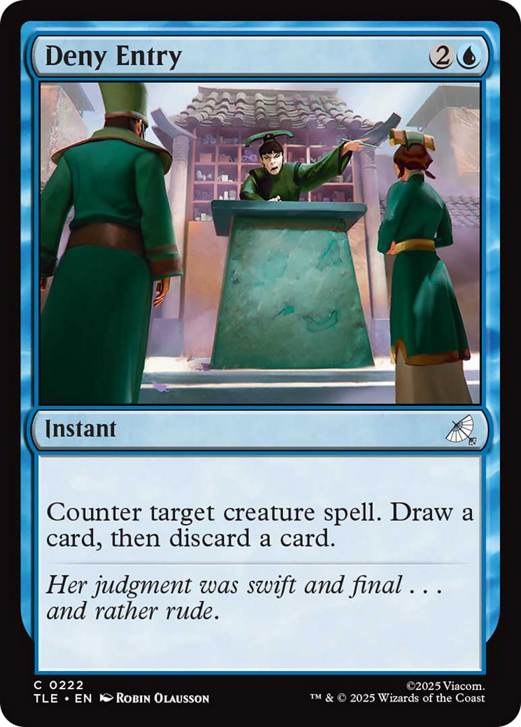 Deny Entry [Avatar: The Last Airbender: Eternal-Legal] | Gear Gaming Bentonville