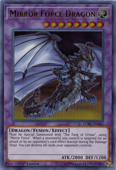 Mirror Force Dragon [LCKC-EN062] Ultra Rare | Gear Gaming Bentonville