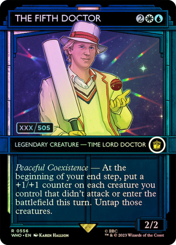 The Fifth Doctor (Serial Numbered) [Doctor Who] | Gear Gaming Bentonville