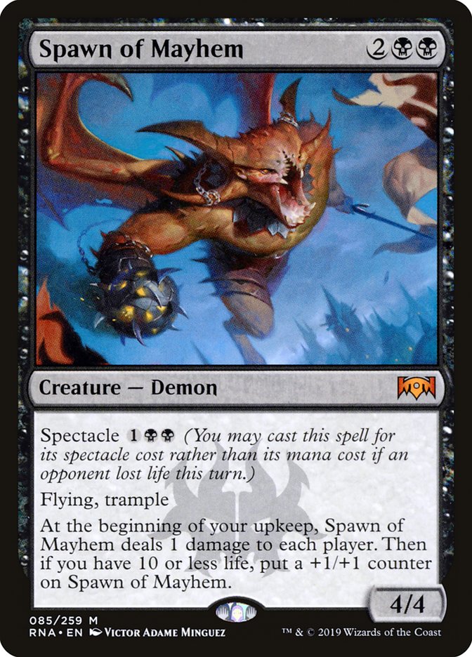 Spawn of Mayhem [Ravnica Allegiance] | Gear Gaming Bentonville