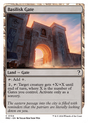 Basilisk Gate (White Border) [Mystery Booster 2] | Gear Gaming Bentonville