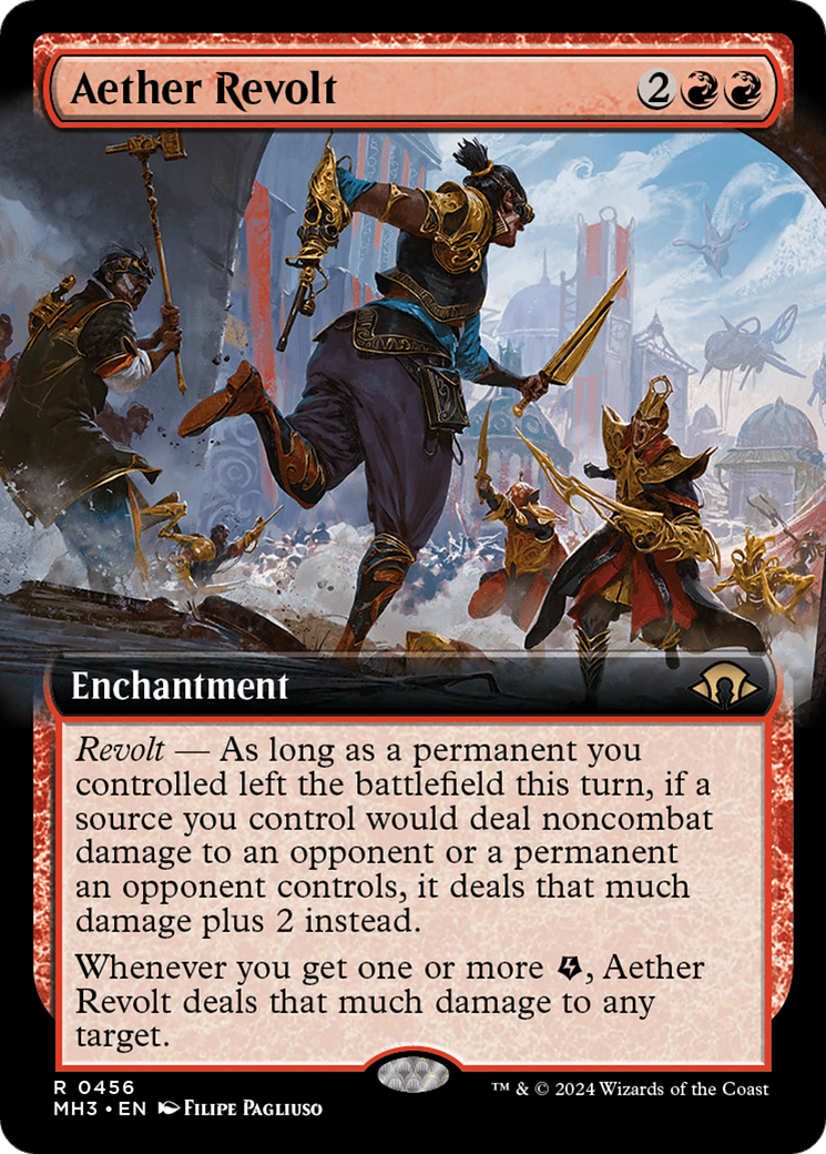 Aether Revolt (Extended Art) [Modern Horizons 3] | Gear Gaming Bentonville