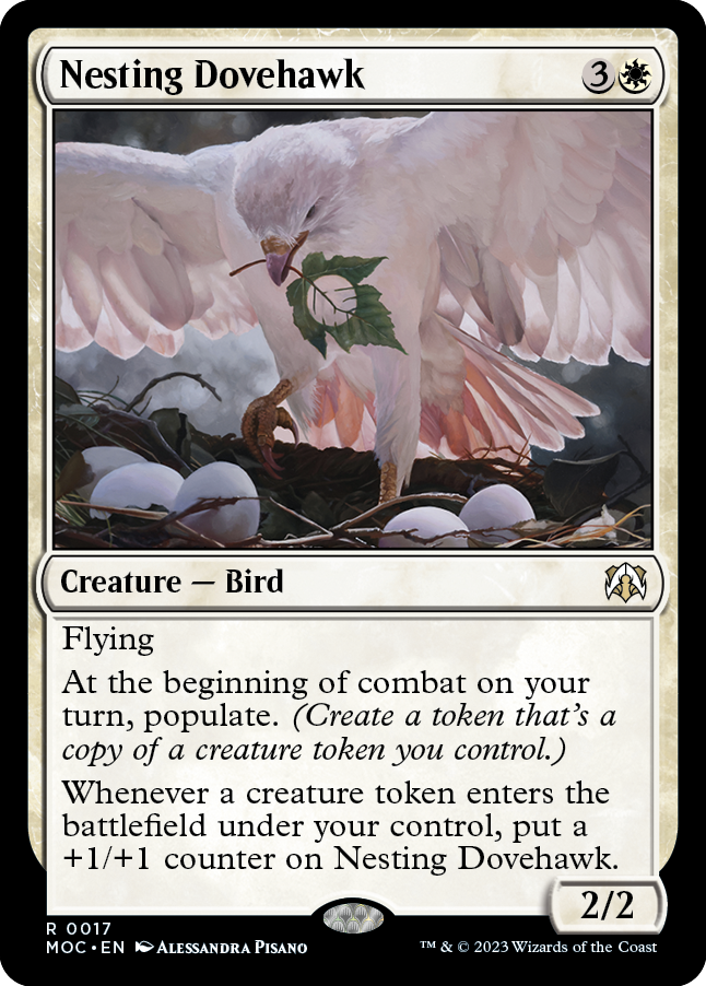 Nesting Dovehawk [March of the Machine Commander] | Gear Gaming Bentonville