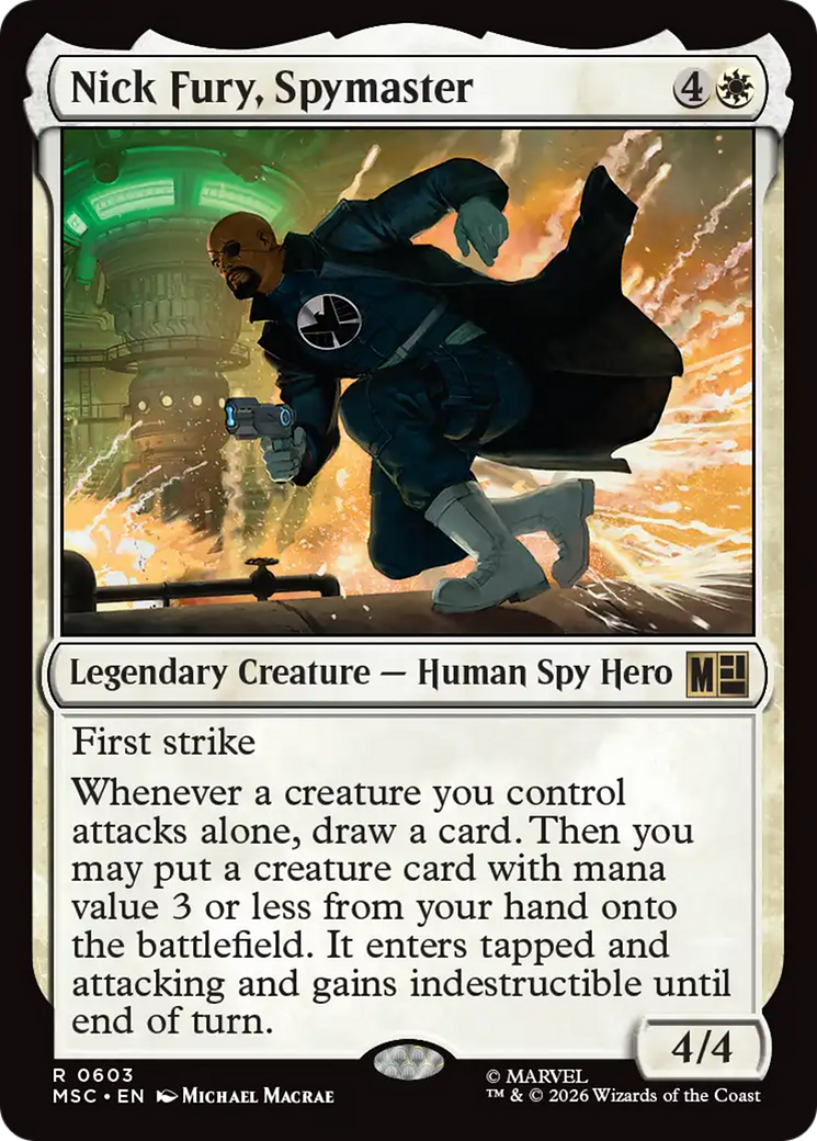 Nick Fury, Spymaster [Marvel Super Heroes Commander] | Gear Gaming Bentonville