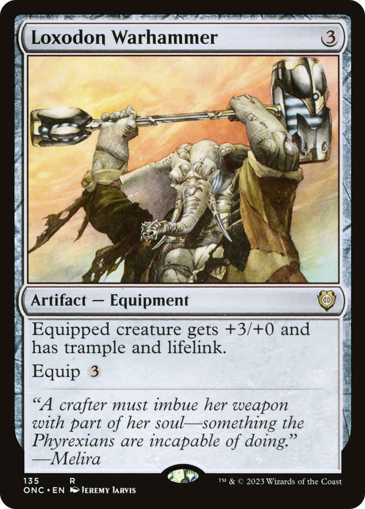 Loxodon Warhammer [Phyrexia: All Will Be One Commander] | Gear Gaming Bentonville