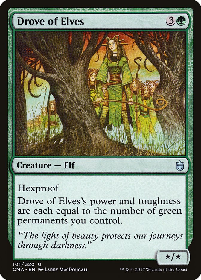 Drove of Elves [Commander Anthology] | Gear Gaming Bentonville
