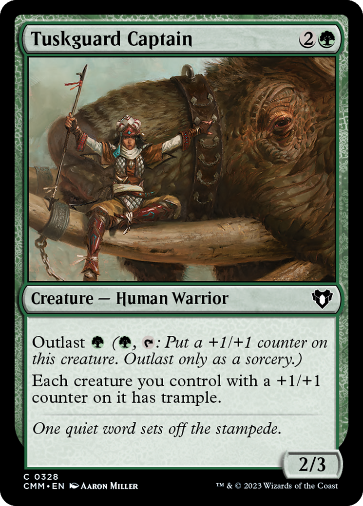 Tuskguard Captain [Commander Masters] | Gear Gaming Bentonville