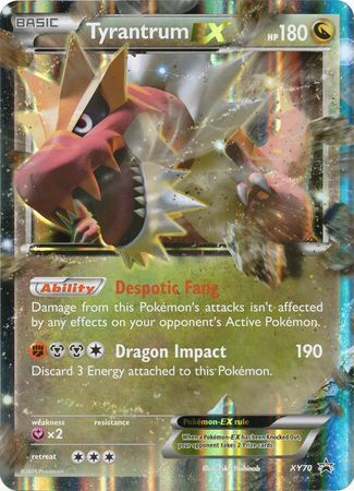 Tyrantrum EX (XY70) (Jumbo Card) [XY: Black Star Promos] | Gear Gaming Bentonville