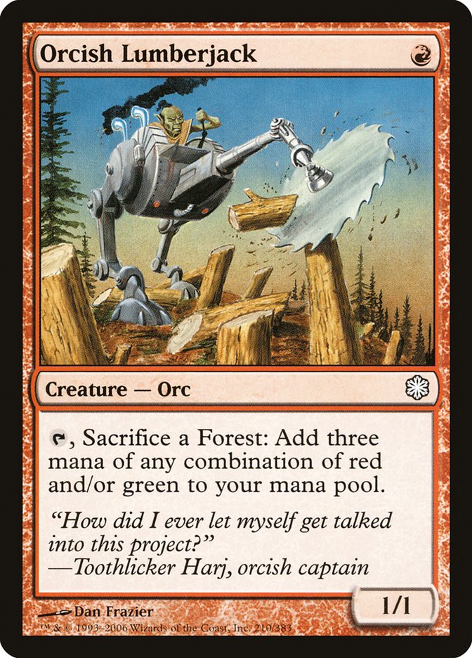 Orcish Lumberjack [Coldsnap Theme Decks] | Gear Gaming Bentonville