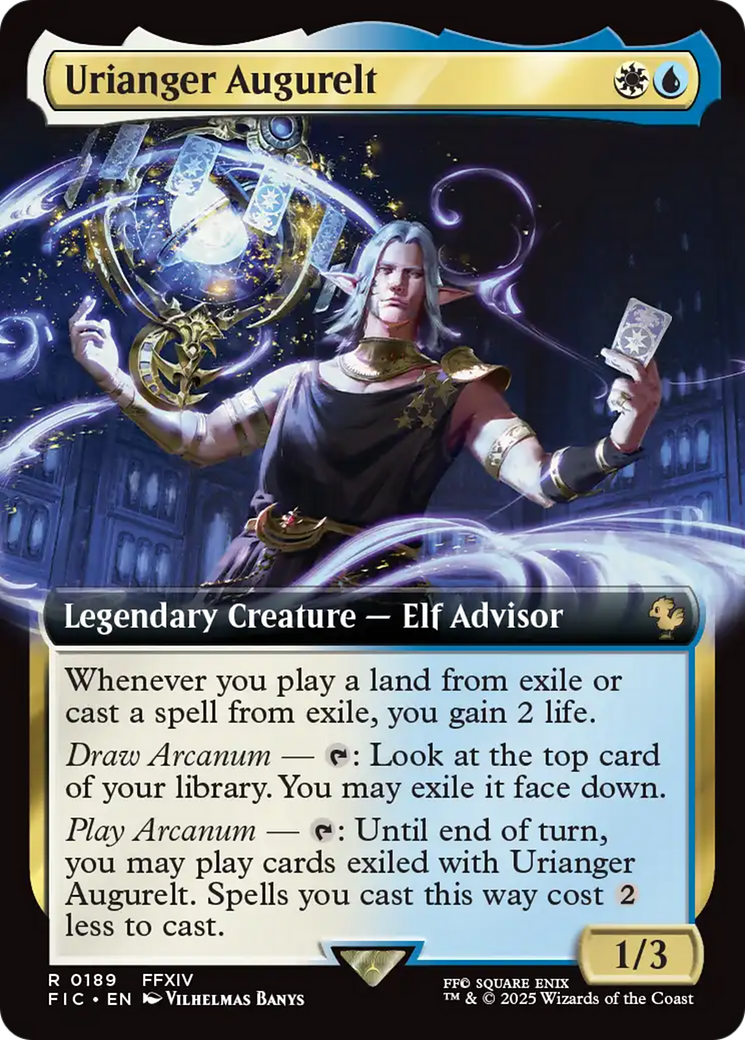 Urianger Augurelt (Extended Art) [FINAL FANTASY Commander] | Gear Gaming Bentonville
