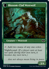 Weaver of Blossoms // Blossom-Clad Werewolf [Innistrad: Crimson Vow] | Gear Gaming Bentonville