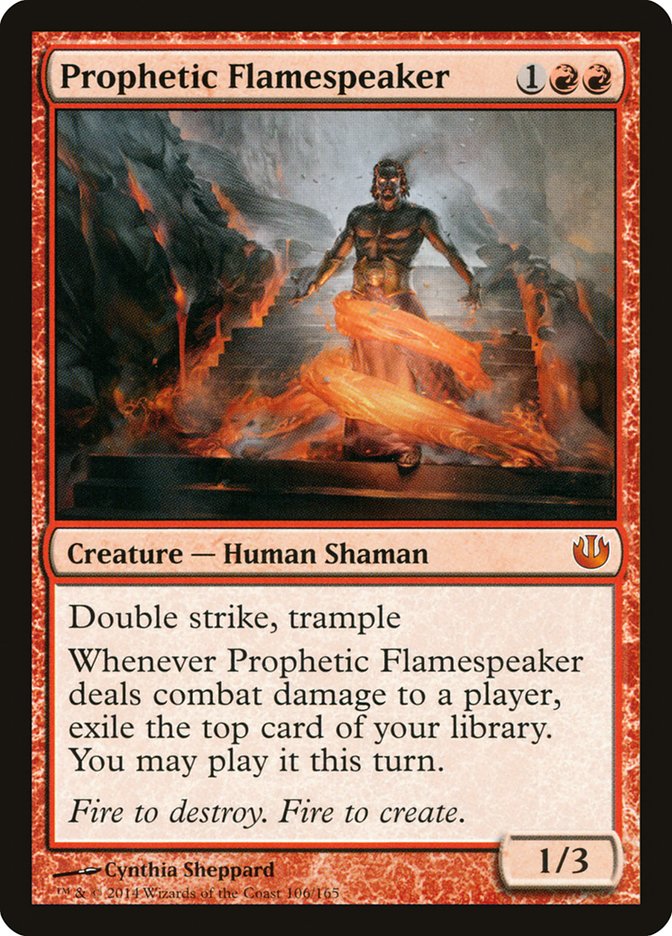 Prophetic Flamespeaker [Journey into Nyx] | Gear Gaming Bentonville