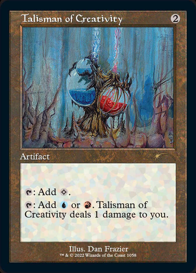 Talisman of Creativity (Foil Etched) [Secret Lair Drop Series] | Gear Gaming Bentonville