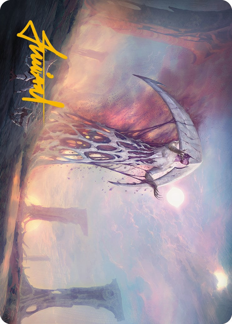 White Sun's Twilight Art Card (Gold-Stamped Signature) [Phyrexia: All Will Be One Art Series] | Gear Gaming Bentonville