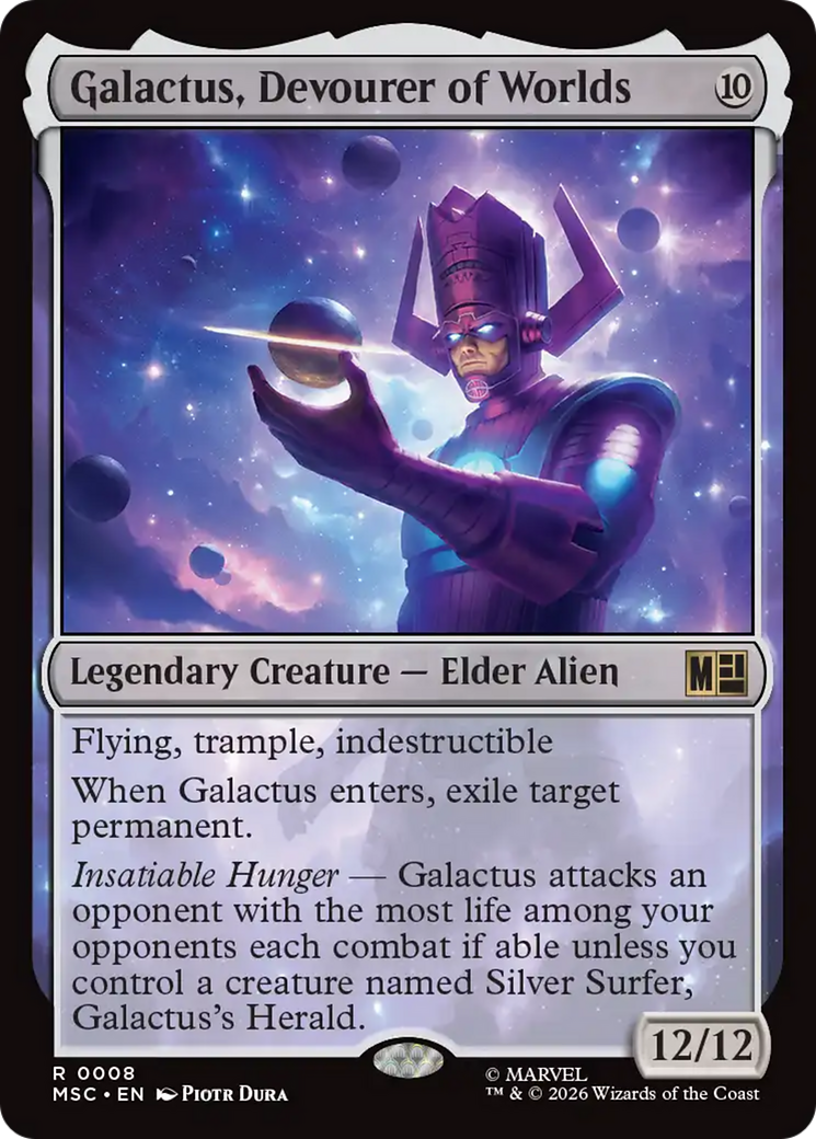 Galactus, Devourer of Worlds (Surge Foil) [Marvel Super Heroes Commander] | Gear Gaming Bentonville