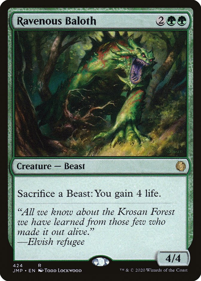 Ravenous Baloth [Jumpstart] | Gear Gaming Bentonville