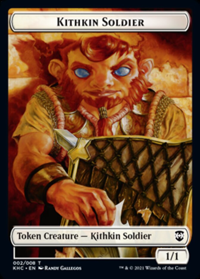 Kithkin Soldier Token [Kaldheim Commander Tokens] | Gear Gaming Bentonville