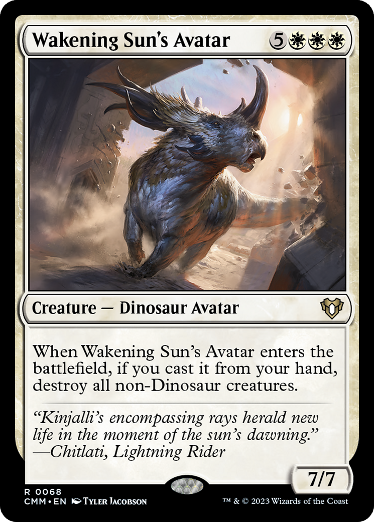 Wakening Sun's Avatar [Commander Masters] | Gear Gaming Bentonville