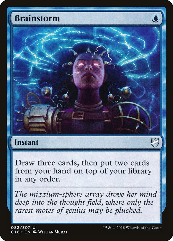 Brainstorm [Commander 2018] | Gear Gaming Bentonville