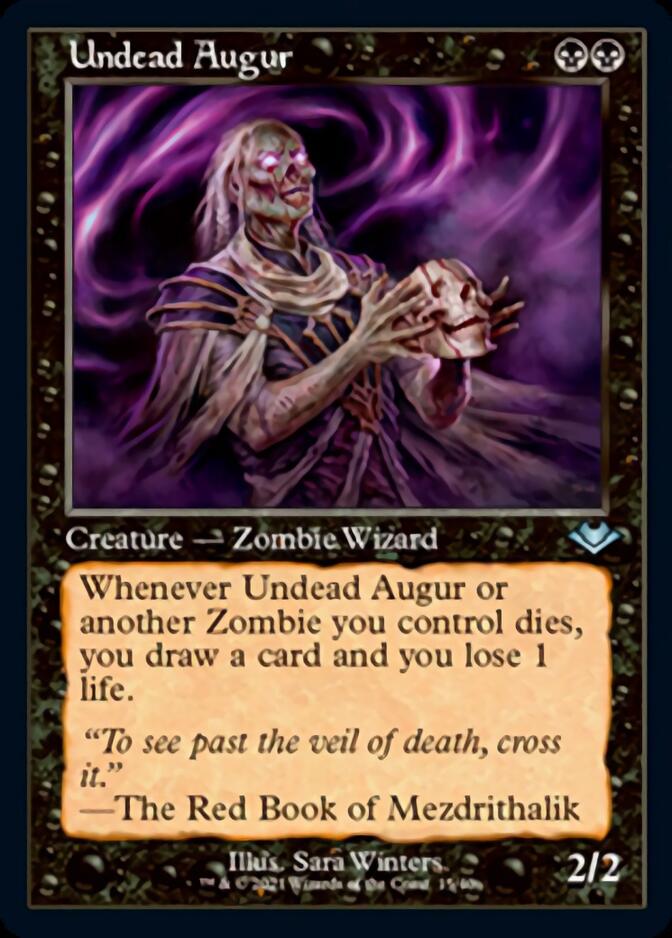 Undead Augur (Retro Foil Etched) [Modern Horizons] | Gear Gaming Bentonville