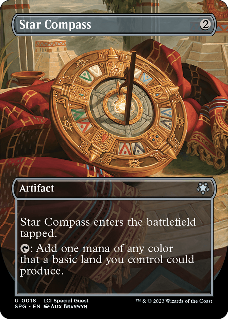 Star Compass (Borderless) [The Lost Caverns of Ixalan Special Guests] | Gear Gaming Bentonville