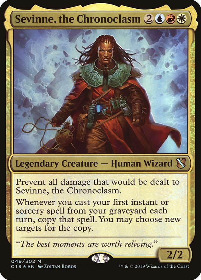 Sevinne, the Chronoclasm (Oversized) [Commander 2019 Oversized] | Gear Gaming Bentonville