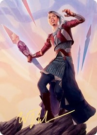 Niko Aris Art Card (Gold-Stamped Signature) [Kaldheim Art Series] | Gear Gaming Bentonville