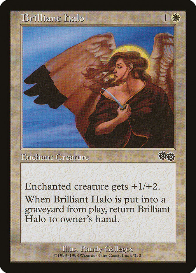 Brilliant Halo [Urza's Saga] | Gear Gaming Bentonville
