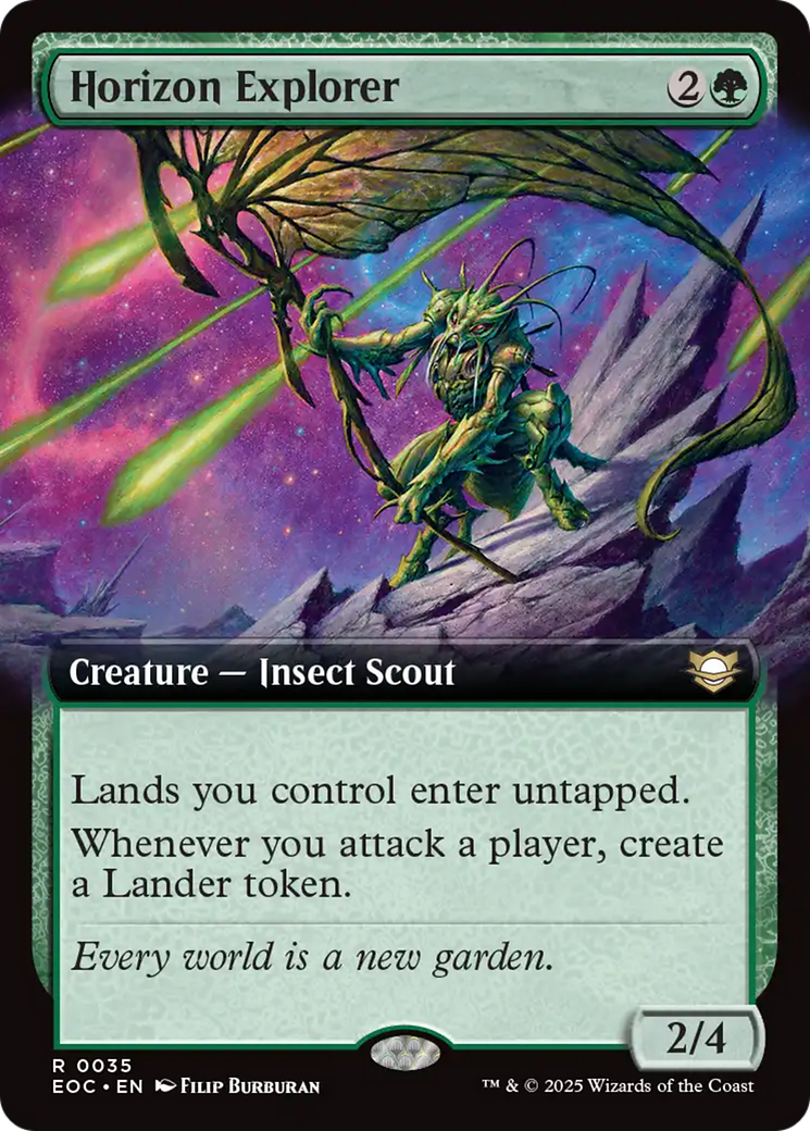 Horizon Explorer (Extended Art) [Edge of Eternities Commander] | Gear Gaming Bentonville