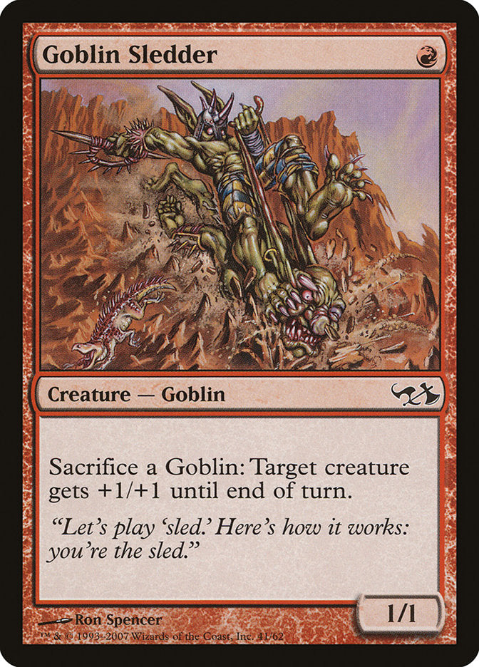 Goblin Sledder [Duel Decks: Elves vs. Goblins] | Gear Gaming Bentonville