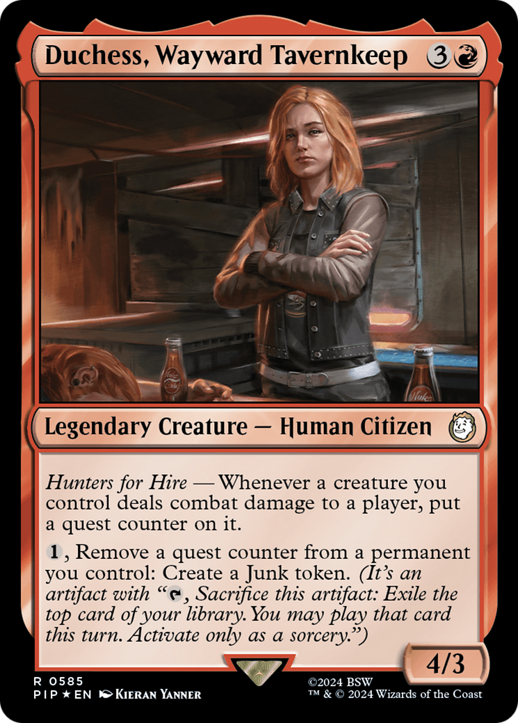 Duchess, Wayward Tavernkeep (Surge Foil) [Fallout] | Gear Gaming Bentonville