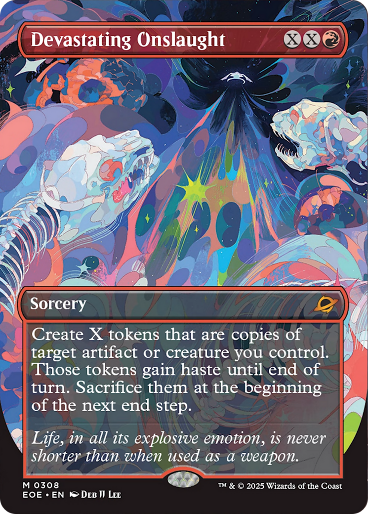 Devastating Onslaught (Borderless) [Edge of Eternities] | Gear Gaming Bentonville