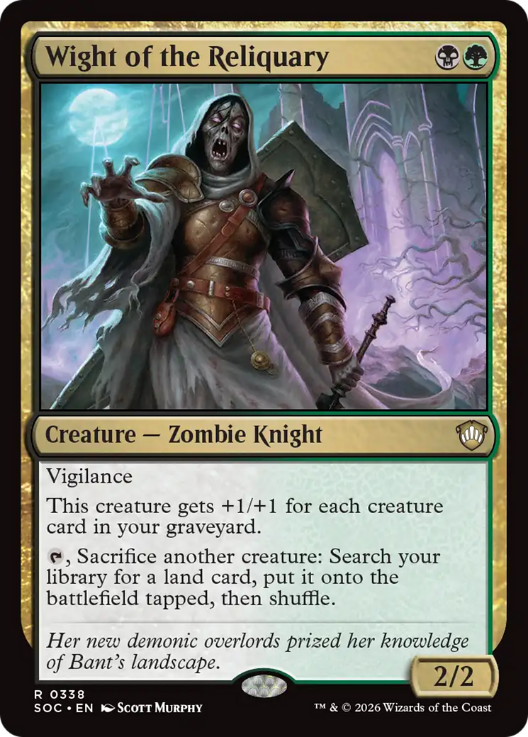 Wight of the Reliquary [Secrets of Strixhaven Commander] | Gear Gaming Bentonville