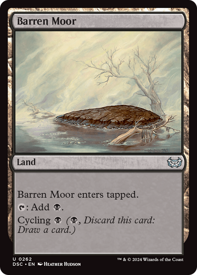 Barren Moor [Duskmourn: House of Horror Commander] | Gear Gaming Bentonville