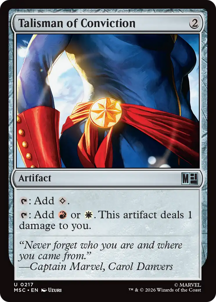 Talisman of Conviction [Marvel Super Heroes Commander] | Gear Gaming Bentonville