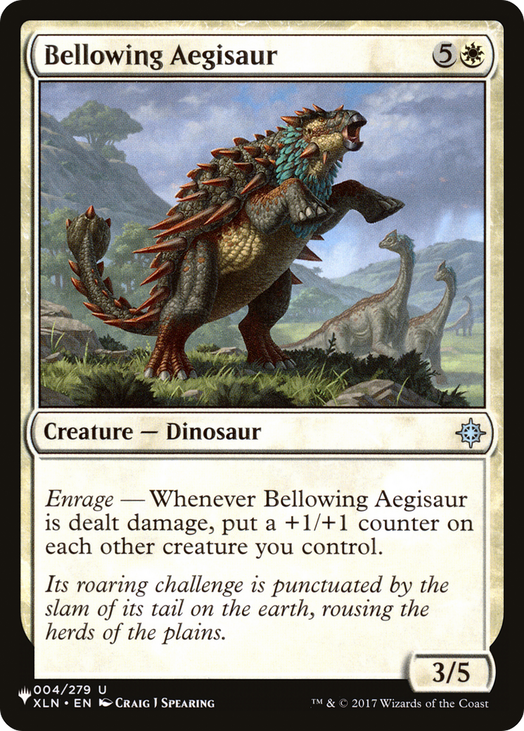 Bellowing Aegisaur [The List Reprints] | Gear Gaming Bentonville