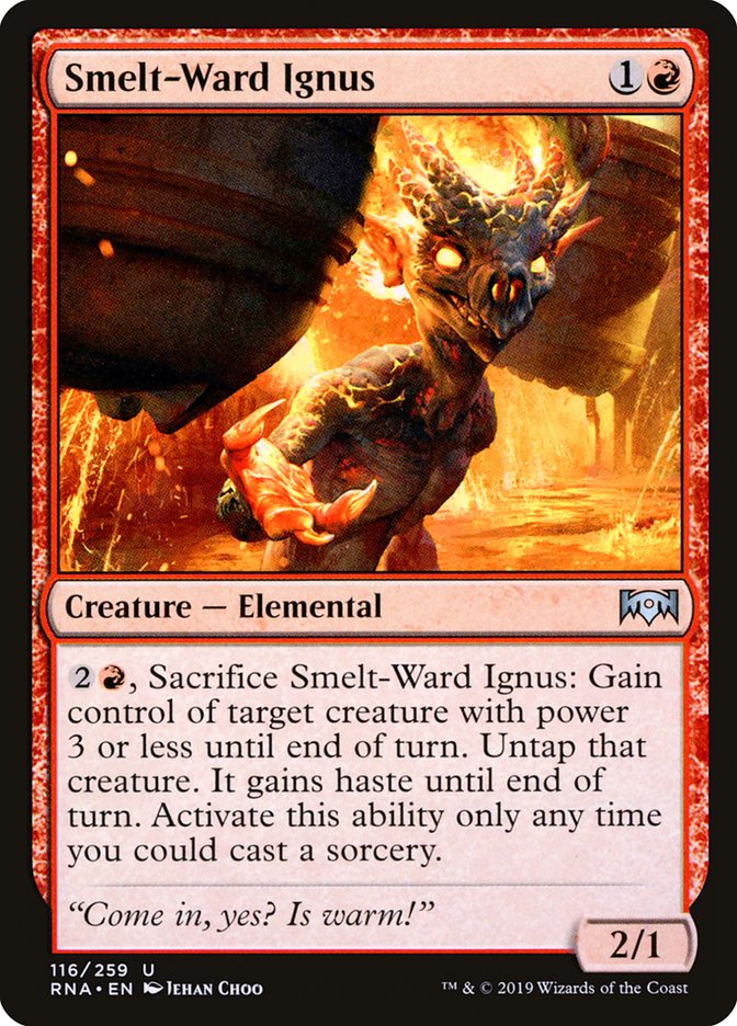 Smelt-Ward Ignus [Ravnica Allegiance] | Gear Gaming Bentonville