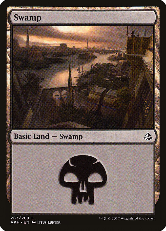 Swamp (263) [Amonkhet] | Gear Gaming Bentonville