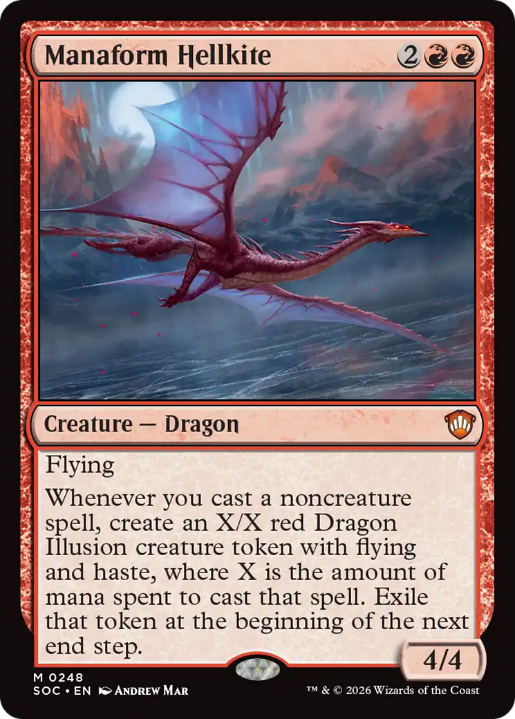 Manaform Hellkite [Secrets of Strixhaven Commander] | Gear Gaming Bentonville
