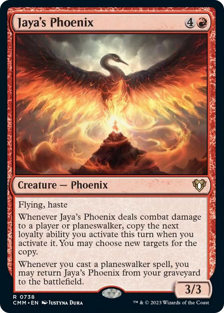 Jaya's Phoenix [Commander Masters] | Gear Gaming Bentonville