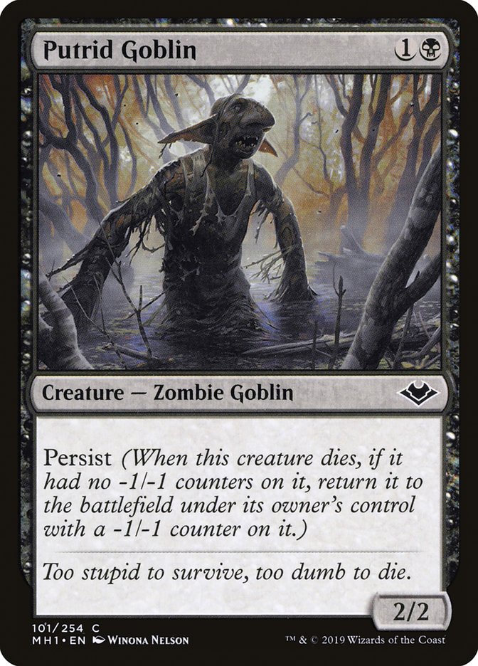 Putrid Goblin [Modern Horizons] | Gear Gaming Bentonville