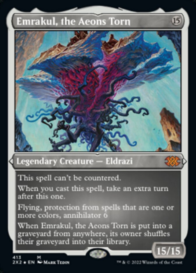 Emrakul, the Aeons Torn (Foil Etched) [Double Masters 2022] | Gear Gaming Bentonville