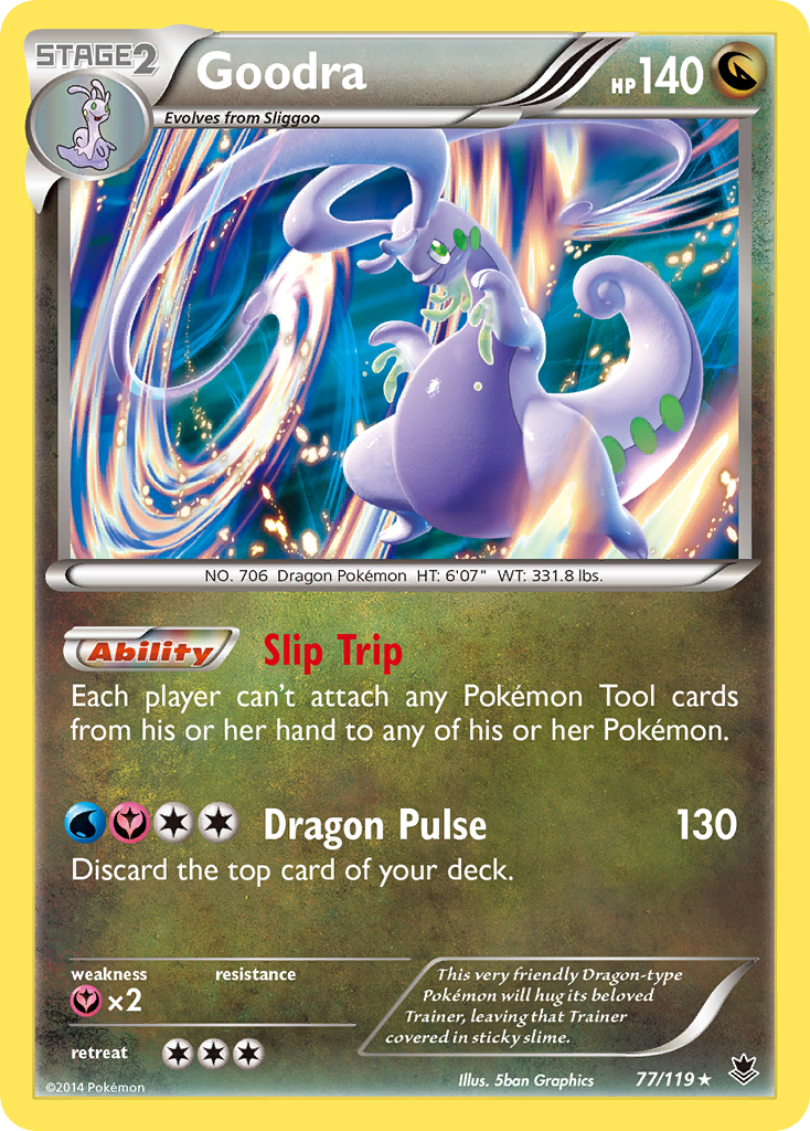 Goodra (77/119) [XY: Phantom Forces] | Gear Gaming Bentonville