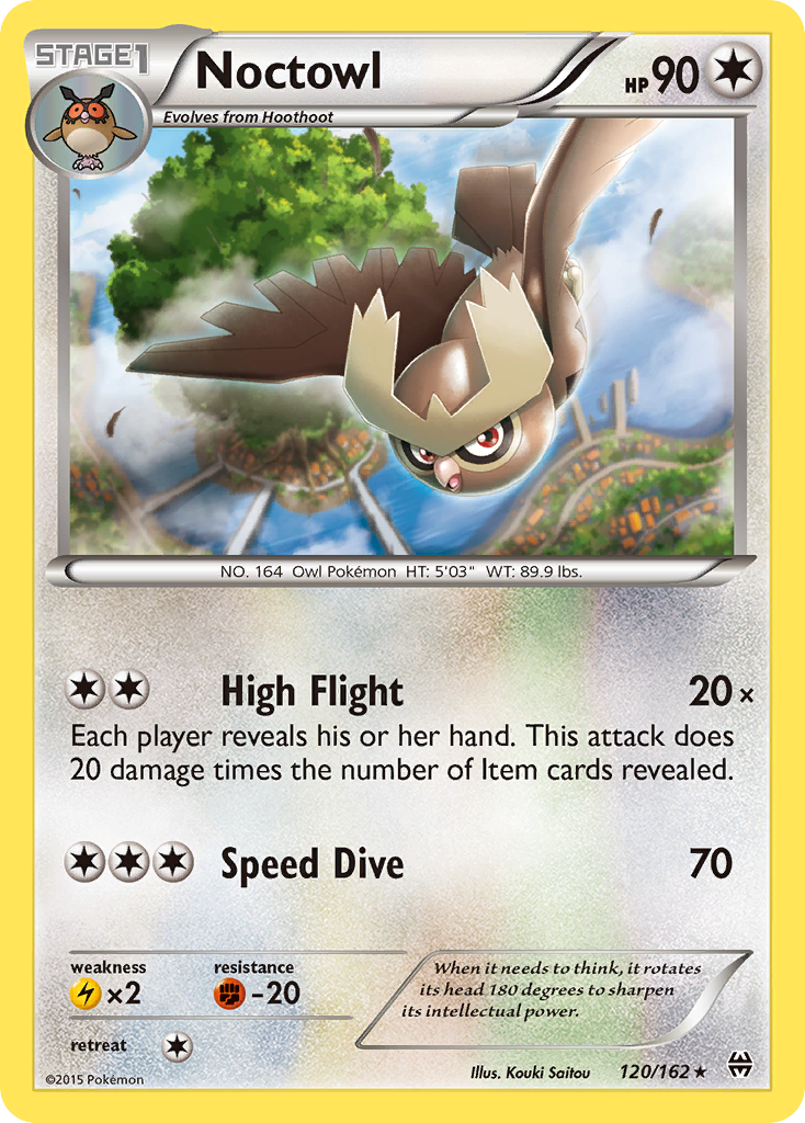Noctowl (120/162) [XY: BREAKthrough] | Gear Gaming Bentonville
