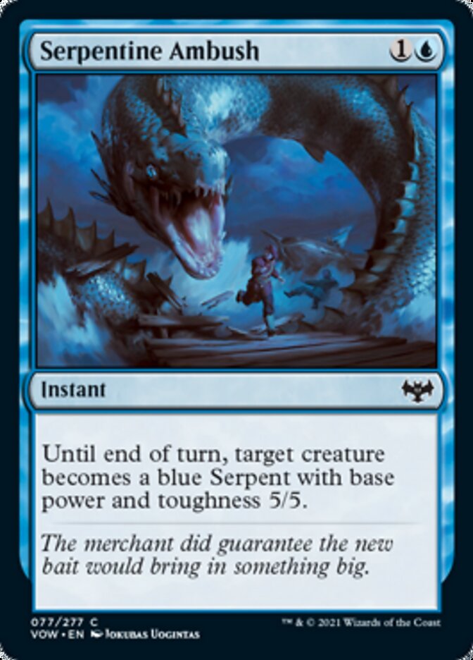 Serpentine Ambush [Innistrad: Crimson Vow] | Gear Gaming Bentonville