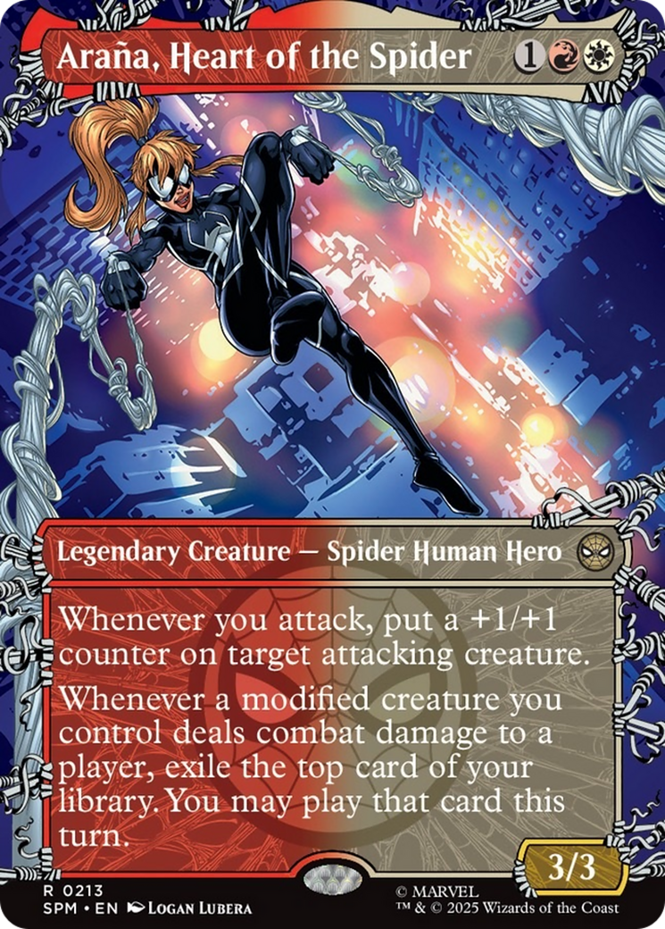 Arana, Heart of the Spider (Borderless) [Marvel's Spider-Man] | Gear Gaming Bentonville