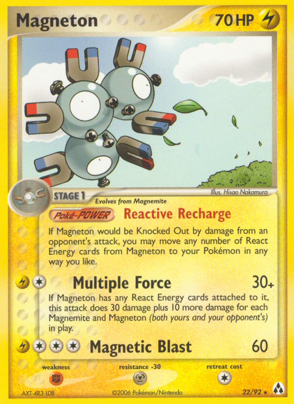 Magneton (22/92) [EX: Legend Maker] | Gear Gaming Bentonville