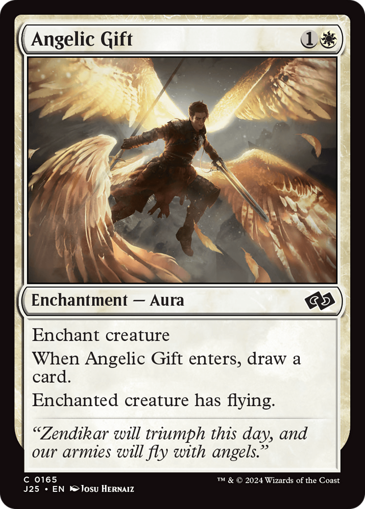 Angelic Gift [Foundations Jumpstart] | Gear Gaming Bentonville