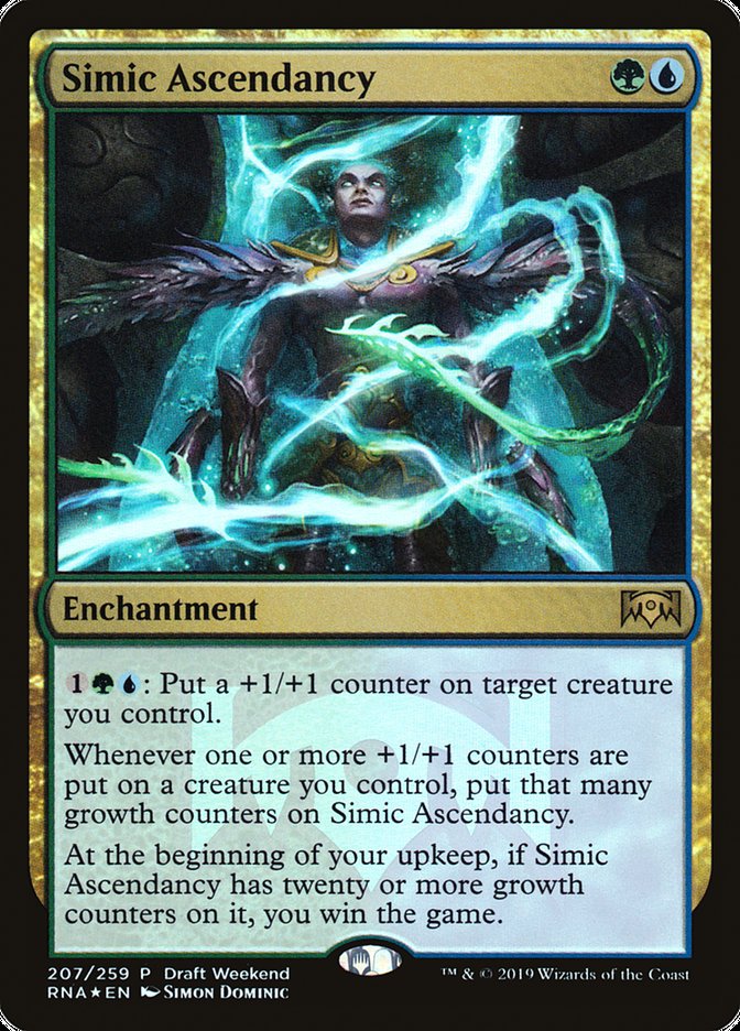 Simic Ascendancy (Draft Weekend) [Ravnica Allegiance Promos] | Gear Gaming Bentonville