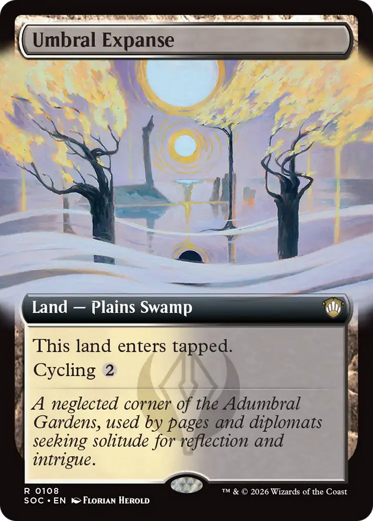 Umbral Expanse (Extended Art) [Secrets of Strixhaven Commander] | Gear Gaming Bentonville